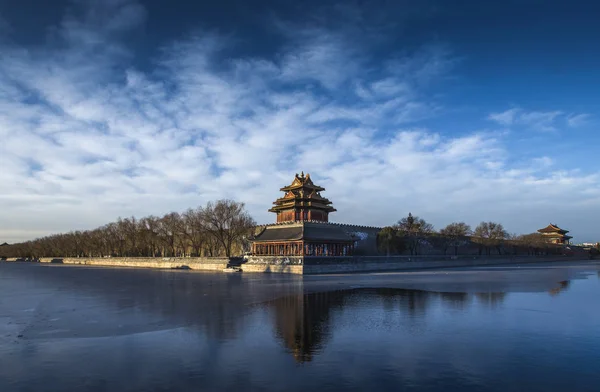 Blick Auf Den Turm Des Palastmuseums Auch Als Verbotene Stadt — Stockfoto