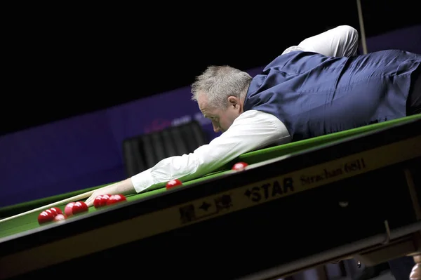 John Higgins Skócia Játszik Egy Lövés Thaiföldön Egy Csoport Mérkőzés — Stock Fotó