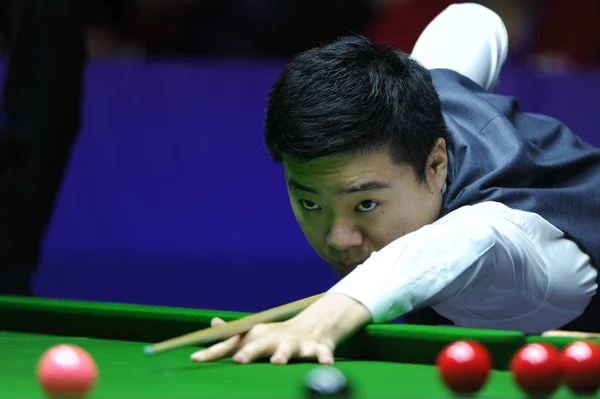 Ding Junhui China Juega Tiro Tailandia Partido Semifinales Durante Torneo — Foto de Stock