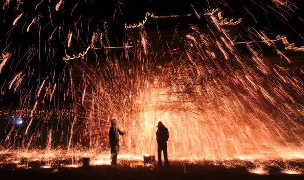 Neihuang Lçesi Anyang City Orta Çin Henan Eyaleti Şubat 2017 — Stok fotoğraf