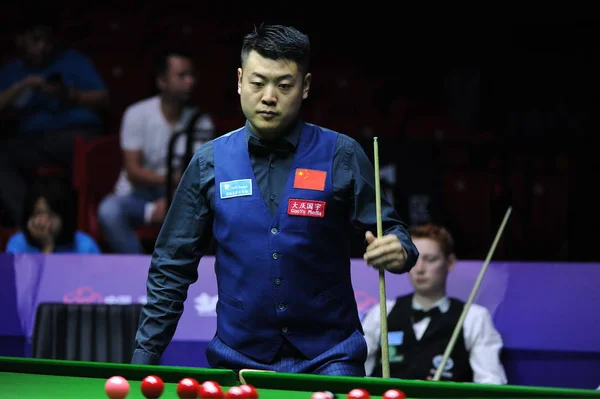 Liang Wenbo China Considera Tiro Para Alemanha Uma Partida Grupo — Fotografia de Stock