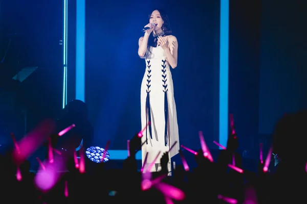 Cantante Surcoreana Kim Tae Yeon Más Conocida Como Taeyeon Del — Foto de Stock