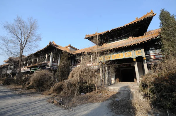 Qingxu Ilçesinde Taiyuan Şehrinde Kuzey Çin Shanxi Eyaletinde Terk Edilmiş — Stok fotoğraf