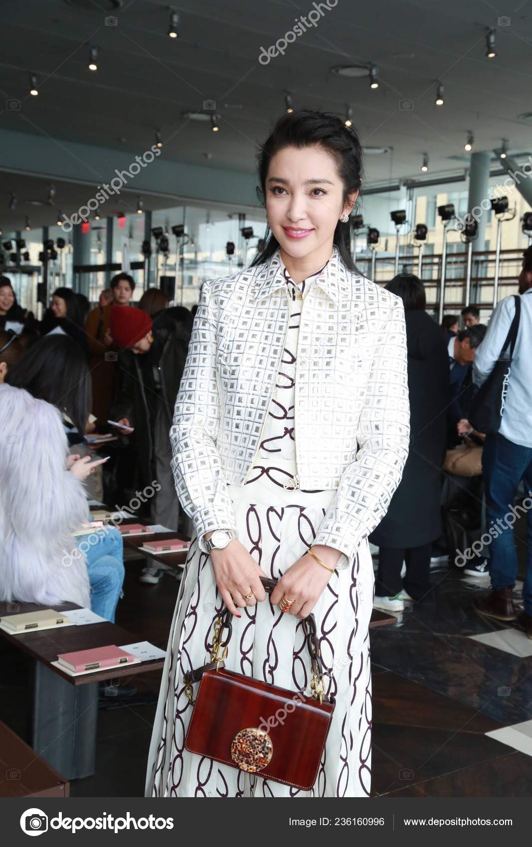 Chinese Actress Bingbing Attends Tory Burch Fashion Show New York