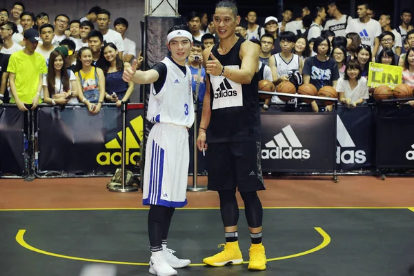 Taiwan Out Jeremy Lin Estrella Nba Brooklyn Nets Cantante Taiwanés —  Fotos de Stock