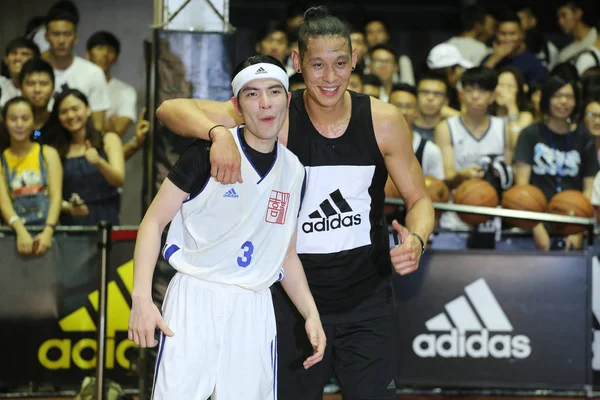 Taiwan Out Jeremy Lin Estrella Nba Brooklyn Nets Cantante Taiwanés — Foto de Stock