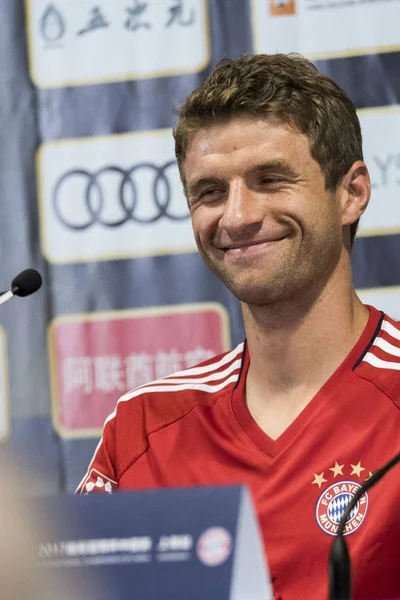 Pemain Sepak Bola Jerman Thomas Muller Dari Bayern Munich Menghadiri — Stok Foto