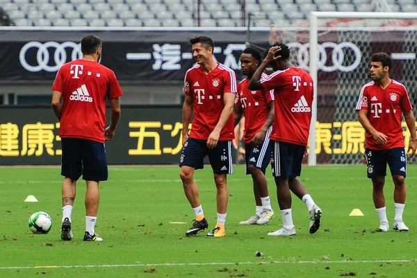 Players Bayern Munich Take Part Training Session 2017 International Champions — Stock Photo, Image