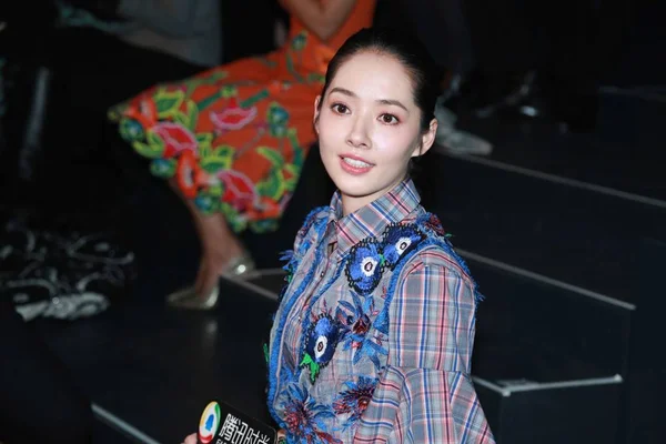 Actriz Taiwanesa Bea Hayden Guo Ting Asiste Desfile Moda Vivienne — Foto de Stock