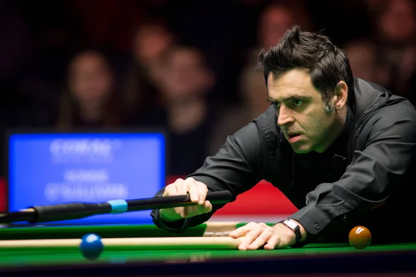 Ronnie Sullivan Inglaterra Juega Tiro Tom Ford Inglaterra Partido Primera — Foto de Stock