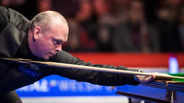 Stuart Bingham Angleterre Joue Son Dernier Match Contre Judd Trump — Photo