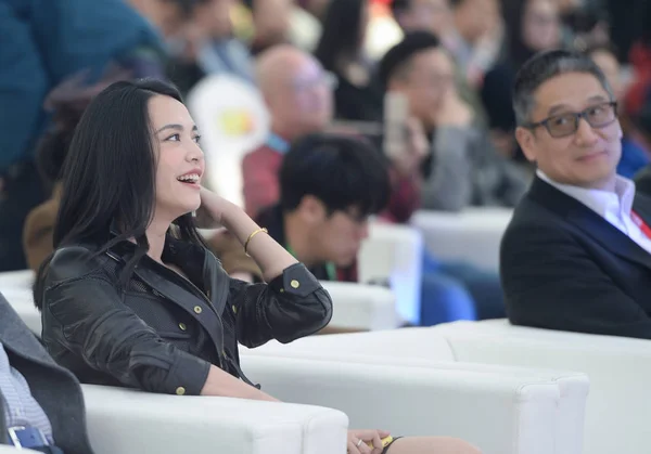 Chinese Actress Yao Chen Attends 2017 Media Ceremony Spread Ifeng — Stock Photo, Image