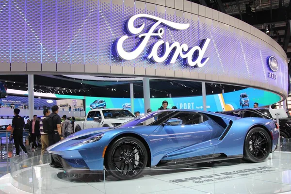 Een Ford Supercar Zien Tijdens 17E Shanghai International Automobile Industrie — Stockfoto