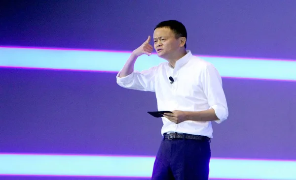 Jack Yun Presidente Del Gigante Chino Del Comercio Electrónico Alibaba — Foto de Stock