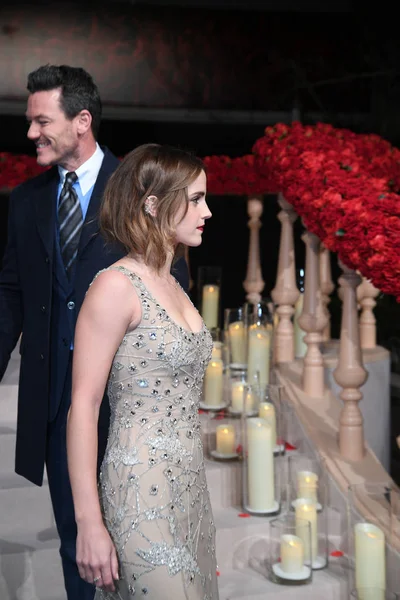 Actriz Británica Emma Watson Asiste Evento Estreno Para Nueva Película — Foto de Stock