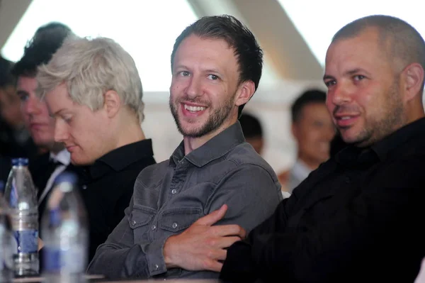 England Professional Snooker Player Judd Trump Attends Press Conference Ahead — Stock Photo, Image