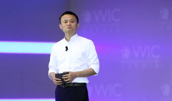 Jack Yun Presidente Del Gigante Chino Del Comercio Electrónico Alibaba — Foto de Stock