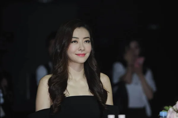 Modella Attrice Hong Kong Lynn Hung Partecipa Alla Finale Miss — Foto Stock