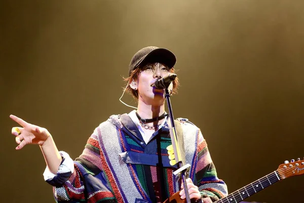 Banda Rock Japonesa Radwimps Actúa Concierto Shanghái China Julio 2017 — Foto de Stock