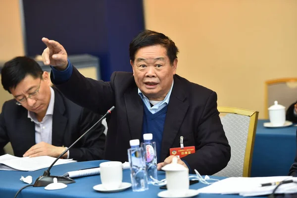 Cho Tak Wong Cao Dewang Presidente Del Grupo Fuyao Presidente —  Fotos de Stock