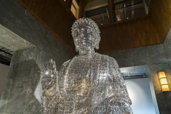 Wenyu Adlı Bir Buddharupa Formunda Bir Sanat Şanghay Çin Temmuz — Stok fotoğraf
