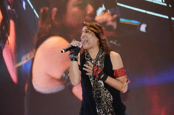 Cantora Japonesa Nob Realiza Durante 15Th China Digital Entertainment Expo — Fotografia de Stock