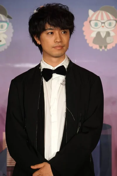 Actor Japonés Takumi Saito Asiste Cena Bienvenida Semana Del Cine — Foto de Stock