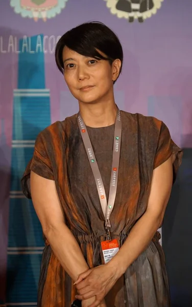 Der Japanische Regisseur Yukiko Mishima Nimmt Welcome Dinner Der Japanischen — Stockfoto