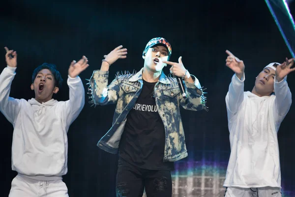 Jackson Wang Grupo Masculino Sul Coreano Got7 Apresenta Durante Gala — Fotografia de Stock