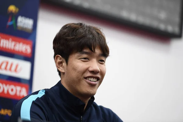 Hong Jeong Dari Tim Nasional Sepak Bola Korea Selatan Menghadiri — Stok Foto
