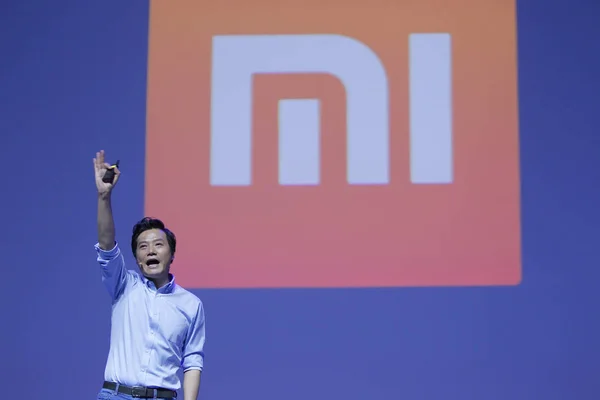 Lei Jun Presidente Ceo Xiaomi Technology Presidente Kingsoft Corp Apresenta — Fotografia de Stock