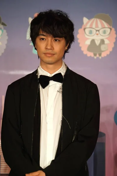 Actor Japonés Takumi Saito Asiste Cena Bienvenida Semana Del Cine — Foto de Stock