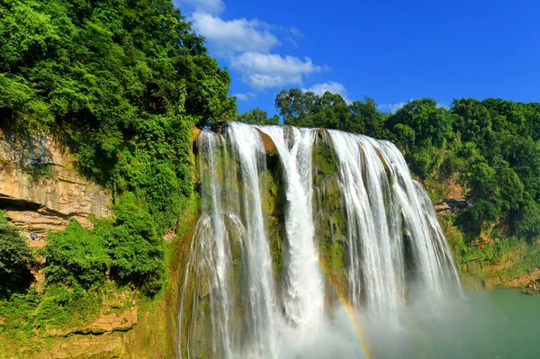 View Huangguoshu Waterfall Scenic Spot Anshun City Southwest China Guizhou — Stock Photo, Image
