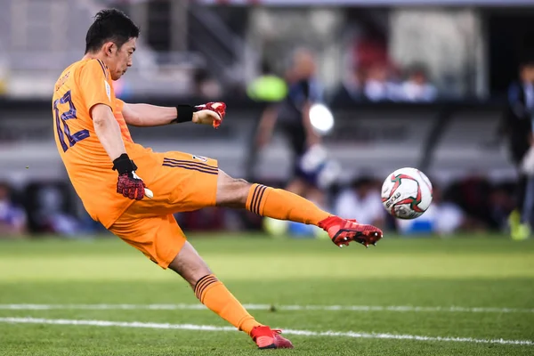 Shuichi Gonda Japan National Football Team Kicks Ball Turkmenistan National — Stock Photo, Image