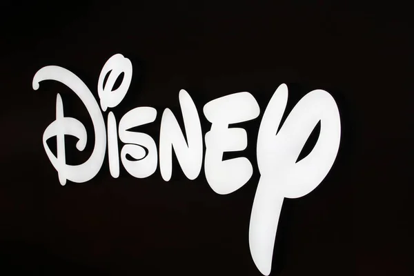 Blick Auf Ein Disney Logo Zweiten Disney Store Chinas Hkri — Stockfoto