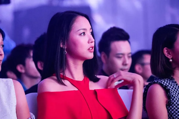 Modelo China Miss Mundo Zhang Zilin Asiste Evento Promocional Para — Foto de Stock
