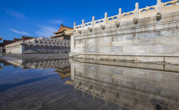 Early Morning Scenes Palace Museum Also Known Forbidden City Sudden — Stock Photo, Image