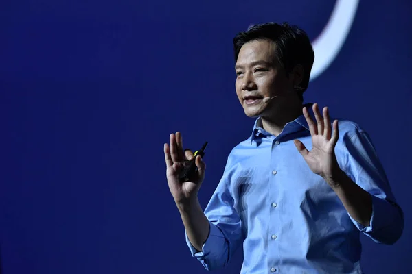 Lei Jun Předseda Představenstva Generální Ředitel Xiaomi Technologie Předseda Lovsk — Stock fotografie