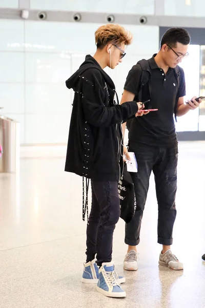 Chinese Singer Actor Huang Zitao Also Known Tao Pictured Beijing — Stock Photo, Image