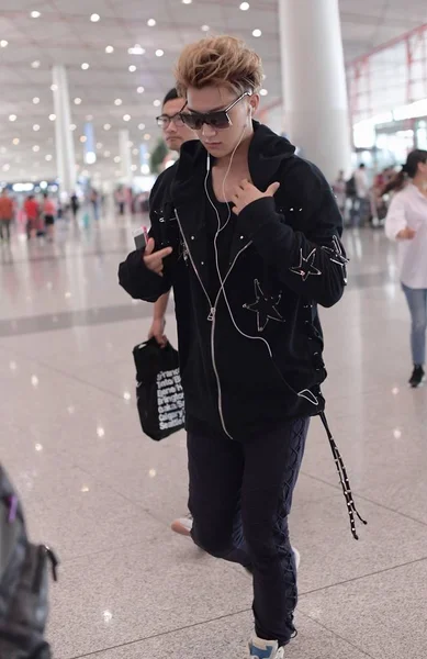 Chinese Singer Actor Huang Zitao Also Known Tao Pictured Beijing — Stock Photo, Image