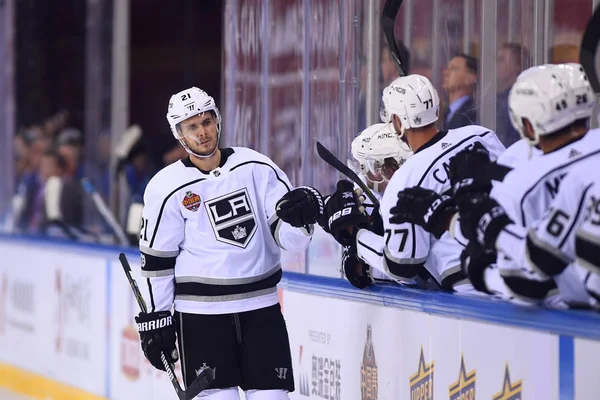 Nick Shore Los Angeles Kings Reacts Competes Vancouver Canucks Second — Stock Photo, Image