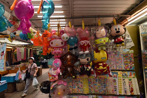 Brinquedos Estão Exibição Uma Loja Para Próximo Mid Autumn Festival — Fotografia de Stock