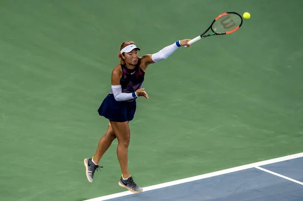 Han Xinyun Chine Retourne Tir Samantha Stosur Australie Lors Leur — Photo