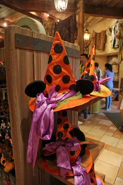 Halloween Themed Items Sale Store Shanghai Disneyland Celebrate Upcoming Halloween — Stock Photo, Image