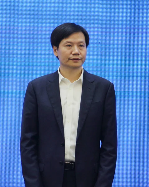 Lei Jun Předseda Představenstva Generální Ředitel Xiaomi Technologie Předseda Lovsk — Stock fotografie