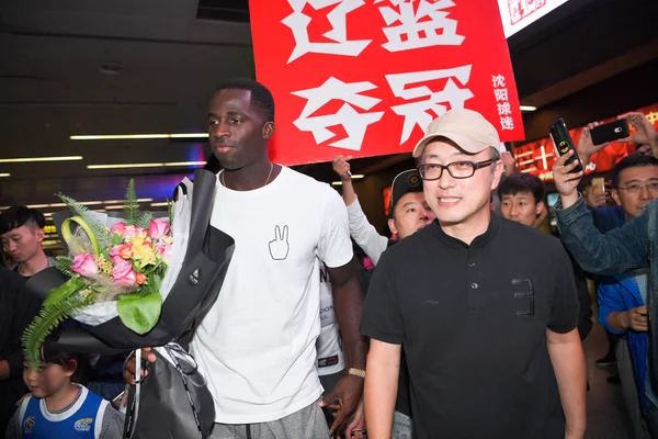 Pemain Basket Amerika Brandon Bass Dari Liaoning Flying Leopards Untuk — Stok Foto