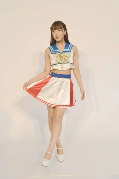 Estrela Japonesa Yua Mikami Membro Grupo Feminino Japonês Ske48 Team — Fotografia de Stock
