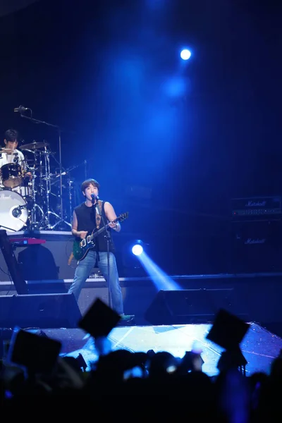 Grupo Infantil Surcoreano Cnblue Presenta Durante Concierto Hong Kong China — Foto de Stock