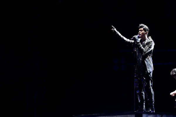 Cantante Taiwanés Jay Chou Actúa Invincible Jay Chou Concert Tour —  Fotos de Stock