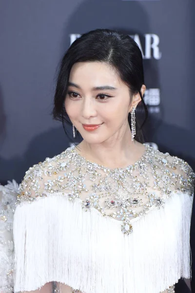 Actriz China Fan Bingbing Posa Mientras Llega Alfombra Roja Para — Foto de Stock